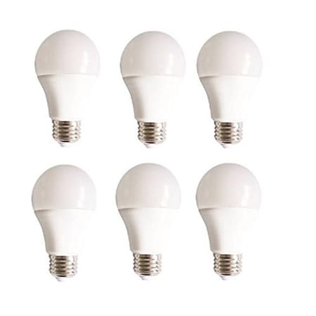 Elitco Lighting Elitco Lighting A19LED801-6PK 10W LED A19 Filament Light Bulb; Chrome - Pack of 6 A19LED801-6PK